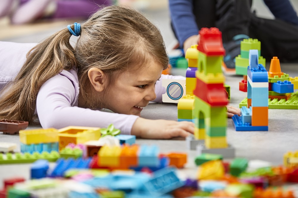 Duplo dla przedszkoli - układanie klocków na mózg