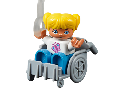 45024 STEAM Part Duplo Dziewczynka na wózku