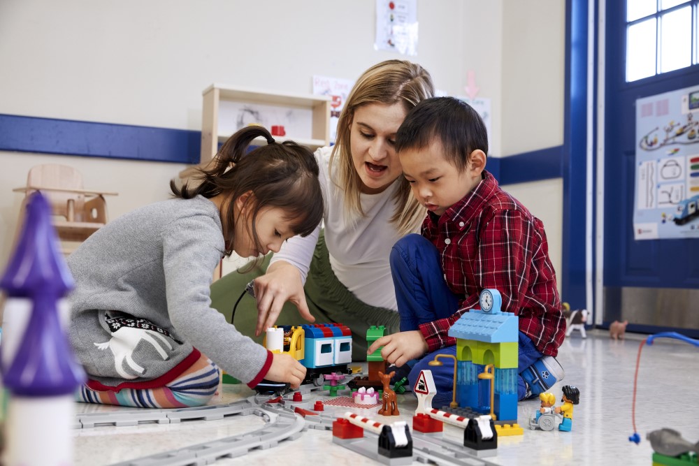 Myślenie komputacyjne Duplo przedszkole